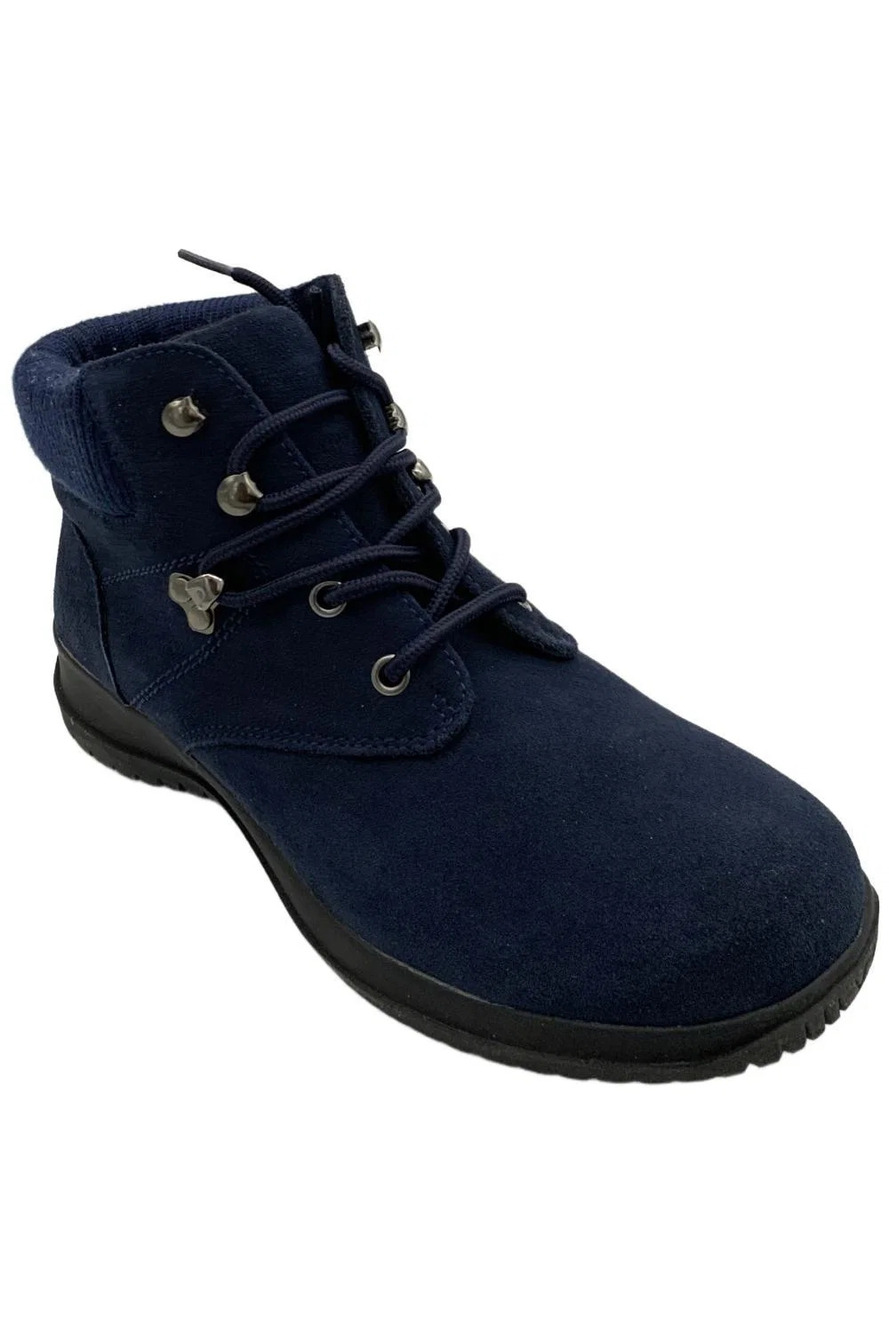 Wanderlust Women's Boston Ankle Boots Navy - Medium